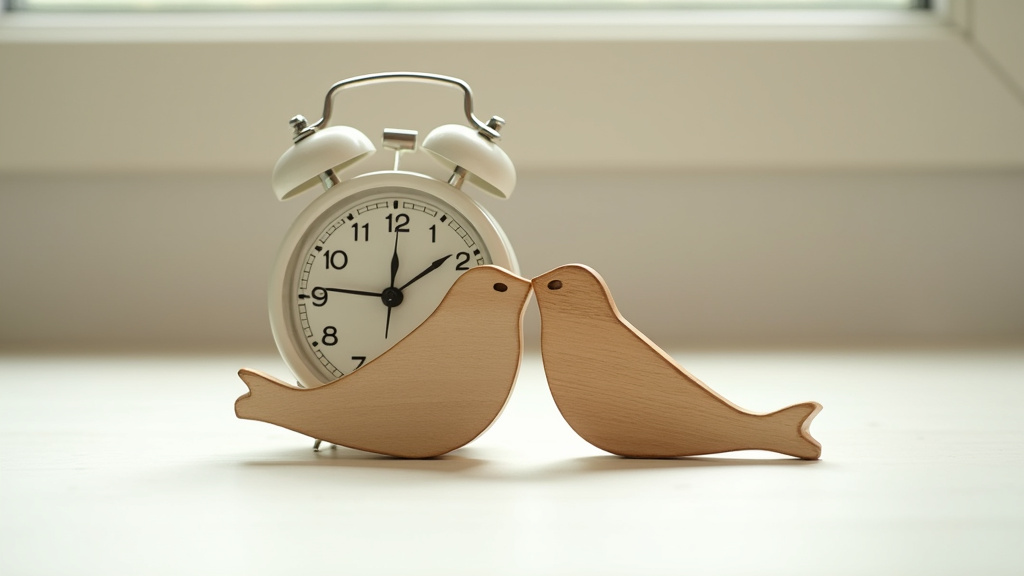 Symbole de flammes jumelles avec l'heure 16h16 intégrée dans le design