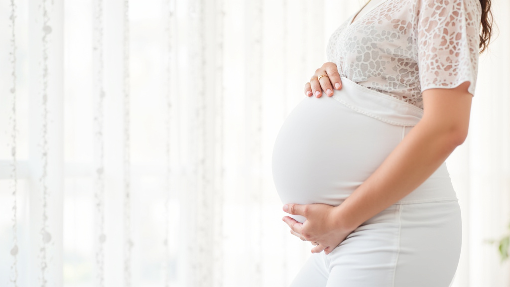 Échographie de datation pendant la grossesse montrant le fœtus et les mesures prises