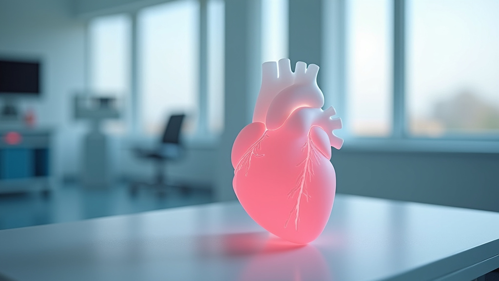 Cardiologue en train d'effectuer une échographie cardiaque sur un patient allongé