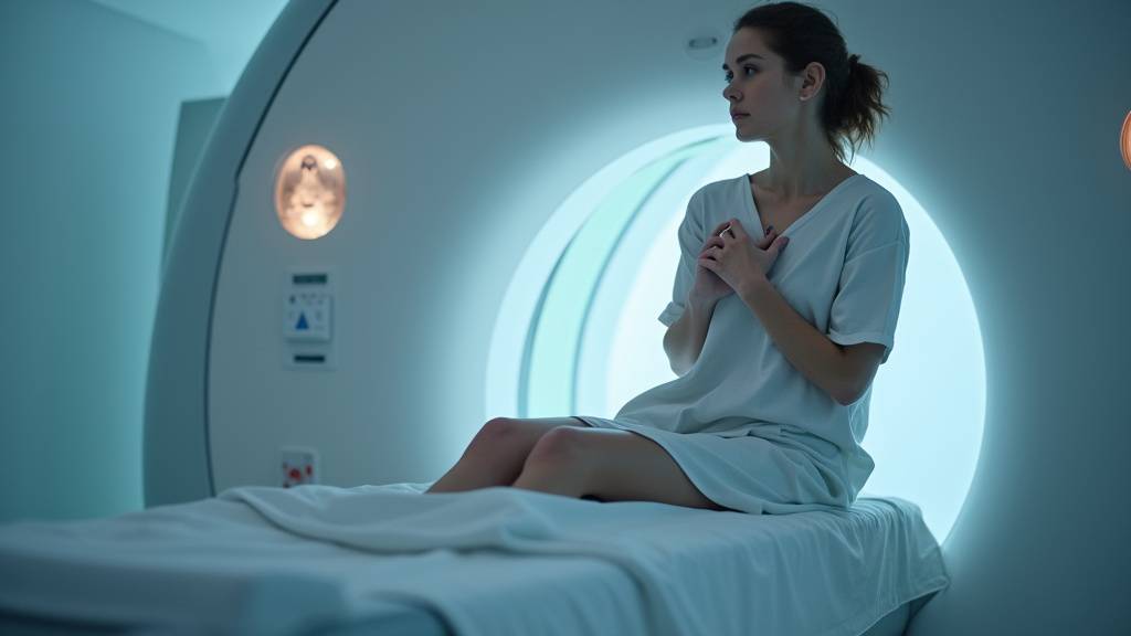 Illustration du champ magnétique IRM affectant les objets métalliques