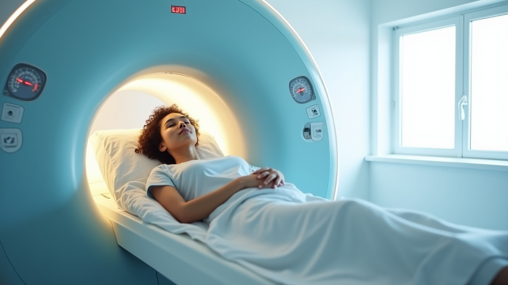 Schéma illustrant le principe de la résonance magnétique nucléaire dans un tissu biologique