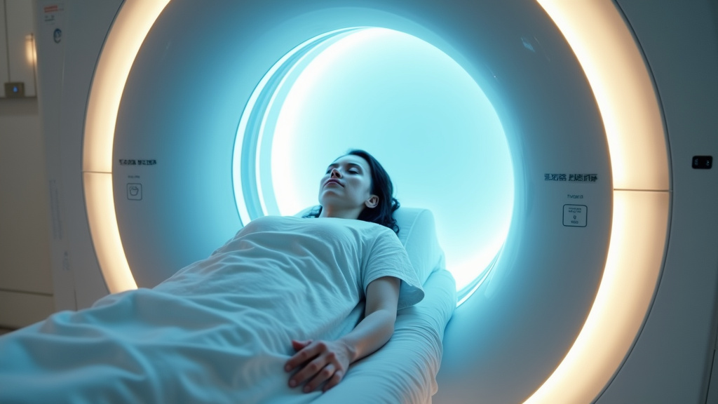 Machine IRM moderne en service dans un centre d'imagerie médicale en 2026