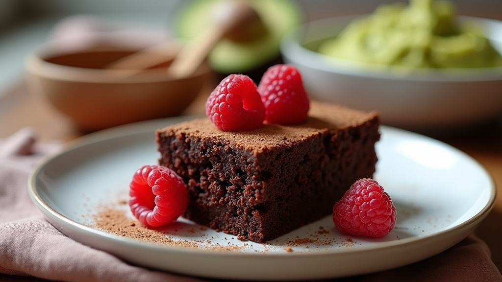 Brownie healthy aux haricots rouges et cacao