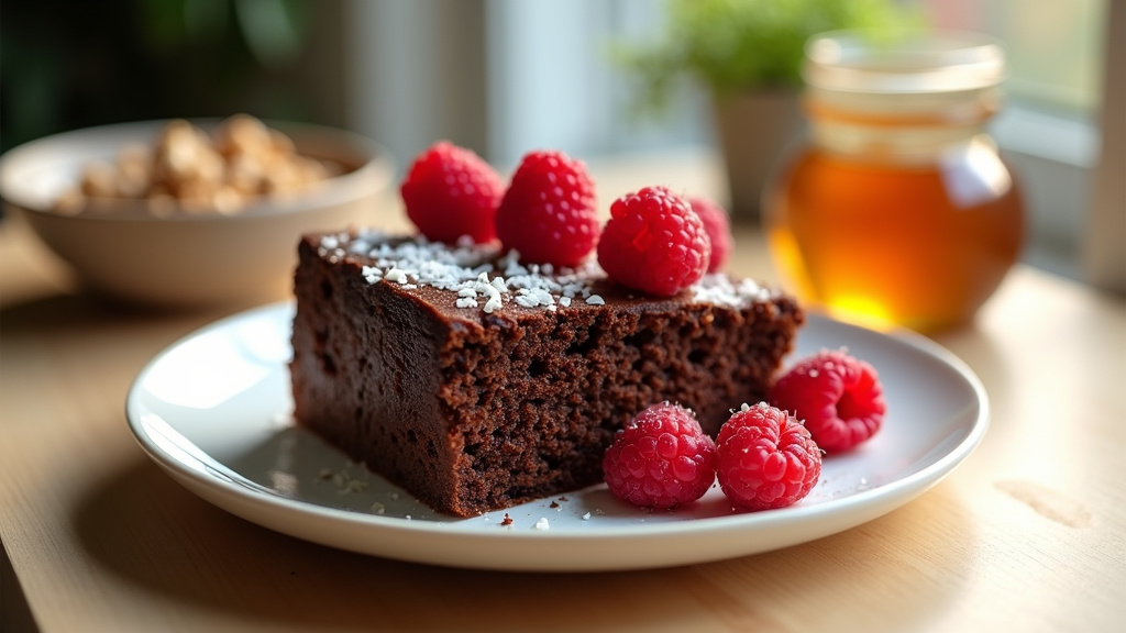 Cake healthy aux flocons d'avoine et fruits rouges