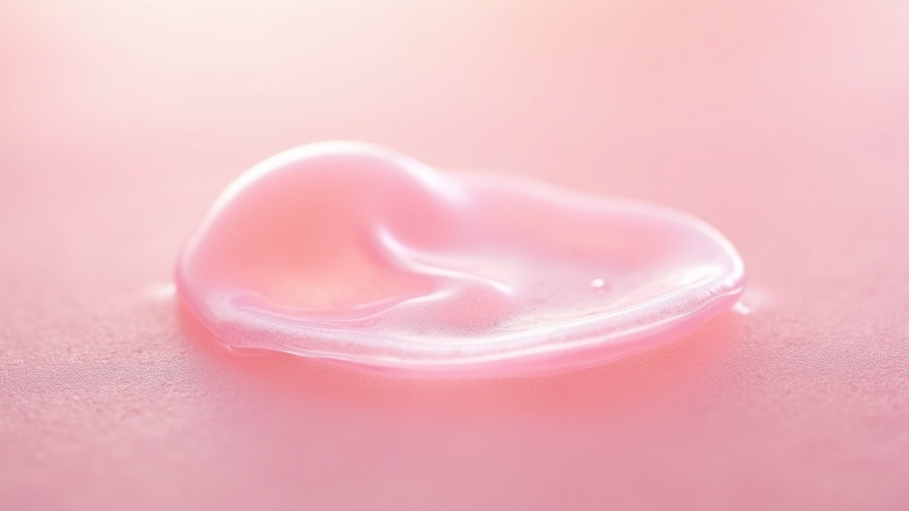 Illustration artistique de la glaire cervicale et ses changements en début de grossesse