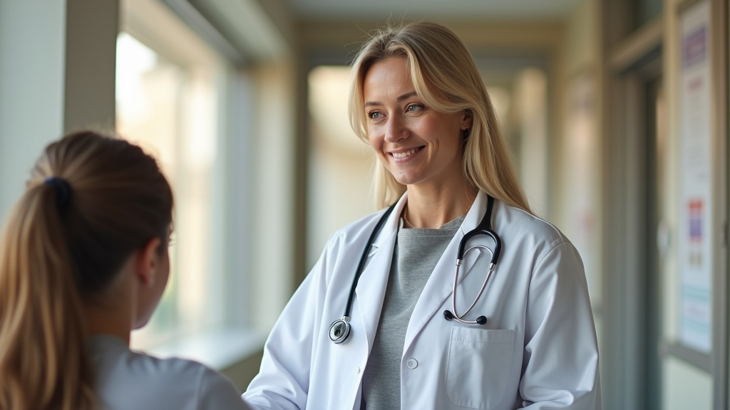 Bloc opératoire gynécologique avec une équipe médicale en action